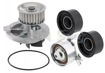 Комплект ГРМ (ремінь + ролик + водяний насос) CHEVROLET ASTRA OPEL ASTRA G, ASTRA H, SPEEDSTER, VECTRA B 1.8/2.0 10.95-12.11 SNR NTN KDP453140