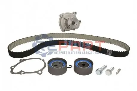 Комплект ГРМ (ремінь + ролик + водяний насос) OPEL ASTRA J, COMBO, COMBO TOUR, CORSA C, MERIVA A 1.7D 09.00 SNR NTN KDP453300