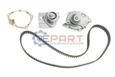 Комплект ГРМ (ремінь + ролик + водяний насос) VOLVO S40 I, V40 MITSUBISHI CARISMA, SPACE STAR NISSAN INTERSTAR, PRIMASTAR OPEL MOVANO A, VIVARO A RENAULT ESPACE IV, LAGUNA I 1.9D/2.0 12.97 SNR NTN KDP455470