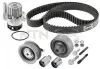 Комплект ГРМ (ремінь + ролик + водяний насос) SEAT CORDOBA, IBIZA III SKODA FABIA I, FABIA I PRAKTIK VW POLO IV 1.9D 11.99-04.12 SNR NTN KDP457371