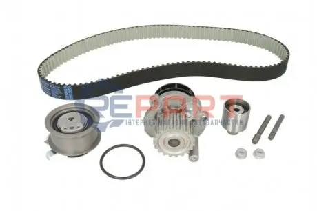 Фото Комплект ГРМ + помпа VW Caddy III 07-10-/Golf IV/V 00-11/Passat 1.9T/2.0 TDI 00-09 SNR NTN (KDP457490) зображення 1