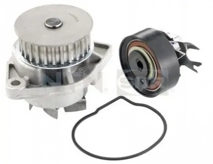 Комплект ГРМ (ремінь + ролик + водяний насос) SEAT AROSA, CORDOBA, CORDOBA VARIO, IBIZA II, INCA VW CADDY II, GOLF III, LUPO I, POLO, POLO III, POLO III CLASSIC 1.0/1.4/1.7D 10.91-07.05 SNR NTN KDP457510