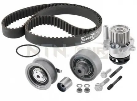 Комплект ГРМ (ремінь + ролик + водяний насос) SEAT CORDOBA, IBIZA III SKODA FABIA I, FABIA I PRAKTIK VW POLO IV 1.9D 11.99-04.12 SNR NTN KDP457681