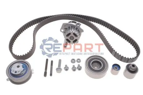 Фото Комплект ГРМ + помпа VW T5/ Caddy/Crafter 1.6TDI-2.0TDI 09- SNR NTN (KDP457730) зображення 1