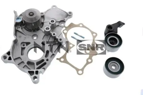 Комплект ГРМ (ремінь + ролик + водяний насос) TOYOTA AVENSIS, AVENSIS VERSO, COROLLA, COROLLA VERSO, PREVIA II, RAV 4 II 2.0D 09.97-03.09 SNR NTN KDP469141