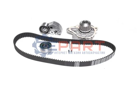 Фото 1 — Комплект ГРМ + помпа Hyundai Accent/Santa Fe/Kia Sportage 1.5D/2.0D 01- (28x123z) SNR NTN (KDP470240) Фото Комплект ГРМ + помпа Hyundai Accent/Santa Fe/Kia Sportage 1.5D/2.0D 01- (28x123z) SNR NTN (KDP470240) зображення 1