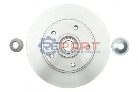 Фото 1 — Диск гальмівний (задній) Renault Megane 08- (260x8) +ABS SNR NTN (KF155110U) Фото Диск гальмівний (задній) Renault Megane 08- (260x8) +ABS SNR NTN (KF155110U) зображення 1