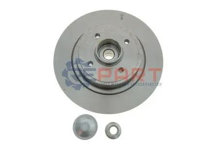 Фото 1 — Диск гальмівний (задній) Renault Megane -03 (274x25) (+ABS) (з підшипником) SNR NTN (KF15573U) Фото Диск гальмівний (задній) Renault Megane -03 (274x25) (+ABS) (з підшипником) SNR NTN (KF15573U) зображення 1