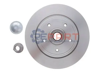 Фото Диск гальмівний (задній) Renault Laguna II/Scenic II (274x11) (+ABS) (з підшипником) SNR NTN (KF15581U) зображення 1