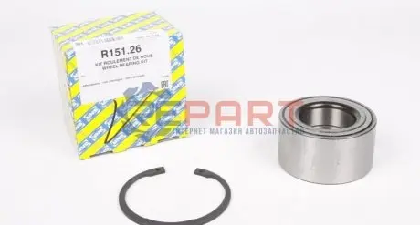 Фото Підшипник маточини (передньої/задньої) MB ML (W163) 230/320/430 2.3-5.5 98-05 SNR NTN (R15126) зображення 1