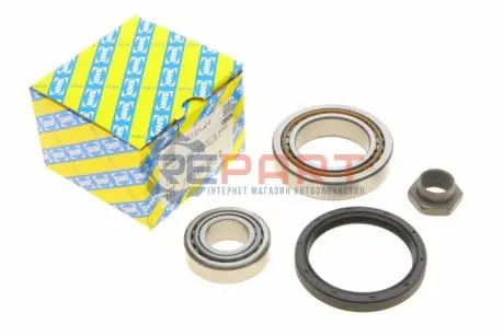 Фото Підшипник маточини (передньої) VW T3 79-92 (21.98x45.24x15.49/41x68x17.5) (к-кт) SNR NTN (R15424) зображення 1