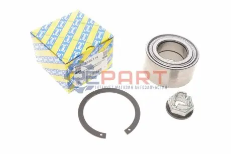 Фото Підшипник маточини (задньої) Dacia Duster 4x4 1.5dCi/1.6 10- (42x77x39) SNR NTN (R155114) зображення 1