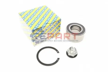 Фото Підшипник маточини (передньої) Renault Kangoo 08- (37x72x37) (+ABS) (к-кт) SNR NTN (R155123) зображення 1