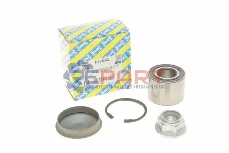 Підшипник маточини (задньої) Renault Megane/Clio 01- (25x52x37) SNR NTN R15563 Купити в Україні