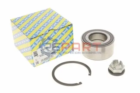 Фото Підшипник маточини (передньої) Renault Megane III 08- (42x80x39) (+ABS) SNR NTN (R15587) зображення 1