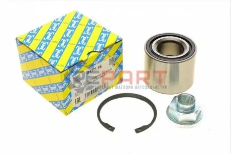 Фото Підшипник маточини (задньої) Opel Agila/Suzuki Swift 05- SNR NTN (R17716) зображення 1