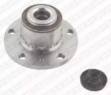 Комплект підшипника колеса передн SKODA FABIA I, FABIA I PRAKTIK VW FOX, POLO IV 1.0-2.0 08.99-07.11 SNR NTN R17805
