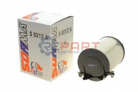 Фото Фільтр повітряний VW Caddy 04-15/Golf 04-/Passat 05-/Skoda Octavia 1.2-2.0 i/2.0SDI 04-13 SOFIMA (S0212A) зображення 1