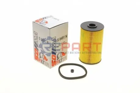 Фото Фільтр паливний Renault Trafic/Master/Opel Movano/Vivaro 1.9-3.0dCi 03- SOFIMA (S0491N) зображення 1