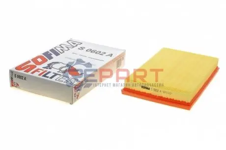 Фото Фільтр повітряний VW Caddy III 1.4 04-06/ Golf IV 1.4-1.6 i 16V 00-06/Polo 1.4 i 03- SOFIMA (S0602A) зображення 1