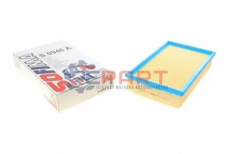 Фото Фільтр повітряний VW Passat 1.6-2.8 88-97/Audi A6 1.8-2.8 94-97/100/80 89-94 SOFIMA (S0946A) зображення 1