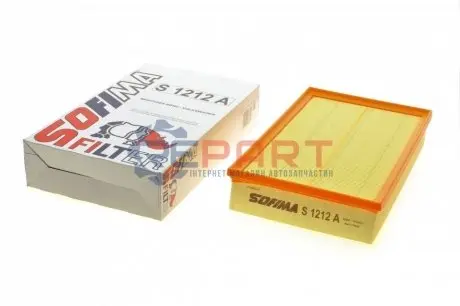 Фото Фільтр повітряний VW T5/T6 1.9-2.5TDI/2.0-3.2 i 03-/MB E-class(W210) 2.0-4.3 i 95-02 SOFIMA (S1212A) зображення 1