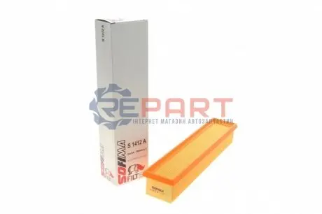 Фото Фільтр повітряний Renault Kangoo/Dacia Logan 1.2 16V 01- SOFIMA (S1412A) зображення 1