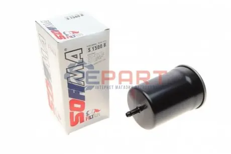 Фільтр паливний BMW 3 (E30/E36) 1.6-2.5 i 85-99/5 (E28/34) 1.8-3.8 i 77-96/7 (E32) 2.8-3.5 i SOFIMA S1500B Купити в Україні