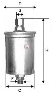 Фильтр топлива SOFIMA S1577B (фото 1)