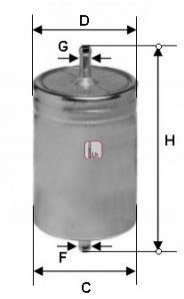 Фильтр топлива SOFIMA S1611B (фото 1)