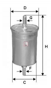 Фильтр топлива SOFIMA S1747B (фото 1)