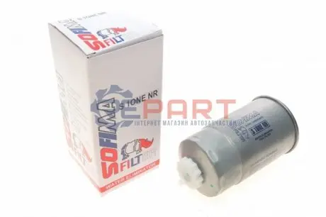 Фото Фільтр паливний Citroen Nemo 1.3HDi 10-/Fiat Doblo 1.3-2.0D Multijet 05- (OE line) SOFIMA (S1ONENR) зображення 1