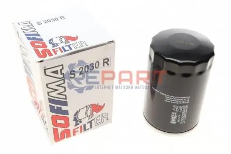 Фільтр масляний VW 1.1-2.0 (бензин) SOFIMA S2030R Купити в Україні