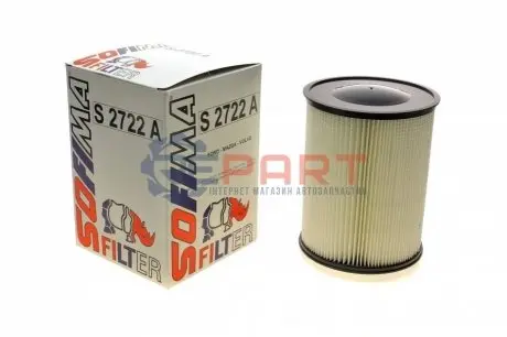 Фільтр повітряний Ford Connect 13-/C-MAX 10-/Focus 1.0-2.0 i/D 04-/Volvo C30/V50 1.6-2.0 06-12 SOFIMA S2722A Купити в Україні