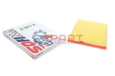 Фото Фільтр повітряний Opel Astra F 1.4-2.0/ 1.7 TD 91-02 SOFIMA (S3017A) зображення 1