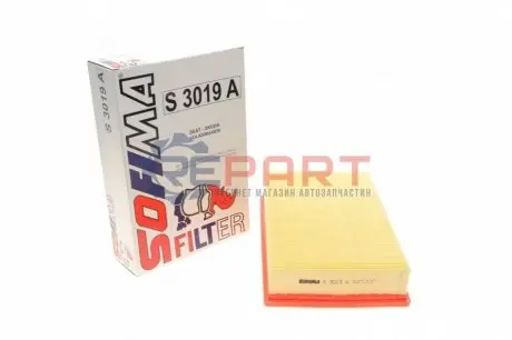 Фото 1 — Фільтр повітряний VW Caddy/Polo 1.7/1.9D/SDI 95-04 SOFIMA (S3019A) Фото Фільтр повітряний VW Caddy/Polo 1.7/1.9D/SDI 95-04 SOFIMA (S3019A) зображення 1