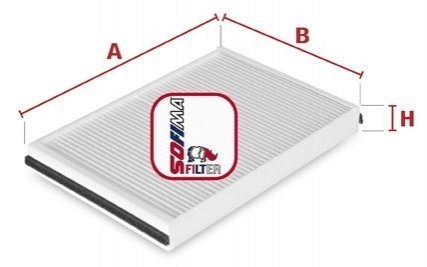 S 3047 C Фільтр салону SOFIMA S3047C (фото 1)