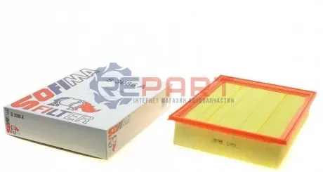 Фото Фільтр повітряний MB Vito (W638) 2.0-2.8 i/2.3 D 96-03 SOFIMA (S3086A) зображення 1