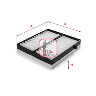 Фото Фільтр салону MB ML-class (W163) 98-05 SOFIMA (S3100C) зображення 1