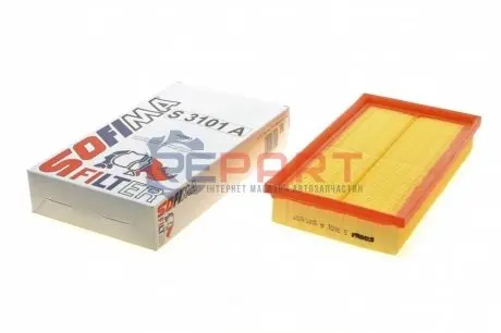 Фото Фільтр повітряний Ford Connect 1.8DI/TDCi 02- SOFIMA (S3101A) зображення 1