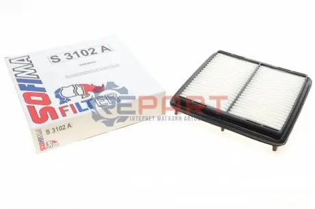 Фото Фільтр повітряний Daewoo Lanos/Sens 1.3-1.5 i 97- SOFIMA (S3102A) зображення 1