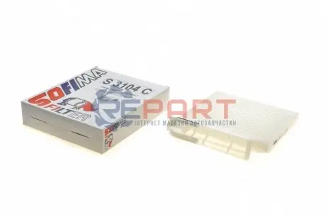 Фото Фільтр салону Renault Duster/Logan/Modus/Sandero/Clio 1.2-2.0 i/1.5dCi 04- SOFIMA (S3104C) зображення 1