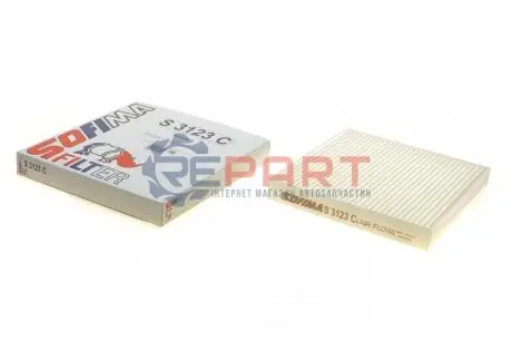 Фильтр салона Honda Accord 2.0-2.4 03-/Civic 1.3HYBRID-2.4 06-/CR-V 1.6-2.2 07- SOFIMA S3123C Купить в Украине