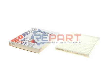 Фото Фільтр салону Peugeot Bipper /Opel Combo/Fiat Doblo 10- SOFIMA (S3124C) зображення 1