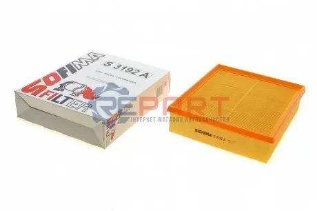 Фото 1 — Фільтр повітряний Audi A4/A6 1.6-4.2 i/1.9TDI 94-05/VW Passat 1.8-4.0 i/1.9TDI 97-05 SOFIMA (S3192A) Фото Фільтр повітряний Audi A4/A6 1.6-4.2 i/1.9TDI 94-05/VW Passat 1.8-4.0 i/1.9TDI 97-05 SOFIMA (S3192A) зображення 1