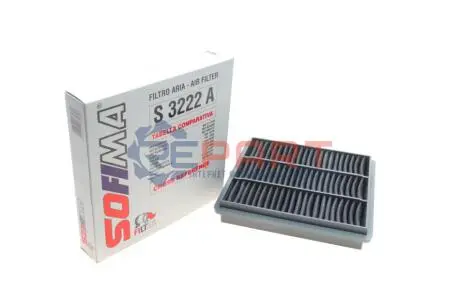 Фільтр повітряний Mitsubishi Pajero/ Montero/ L400 20-3.0 90-07 SOFIMA S 3222 A Купити в Україні