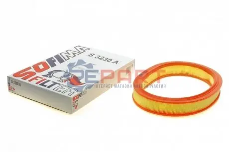 Фото 1 — Фильтр воздушный SOFIMA (S3230A) Фото Фильтр воздушный SOFIMA (S3230A) изображение 1