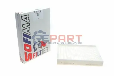 Фільтр салону VW Up/Load Up 1.0 11 SOFIMA S3233C Купити в Україні