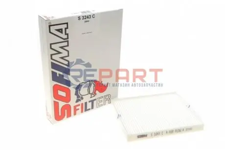 Фото Фільтр салону BMW X5 (E70/F15/F85) 2.0-4.8 07-/X6 (E71/F16/F86) 3.0-4.4 07- SOFIMA (S3243C) зображення 1