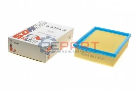 Фото Фільтр повітряний Citroen C4/Peugeot 307 1.8 16V/2.0 16V 04- SOFIMA (S3254A) зображення 1